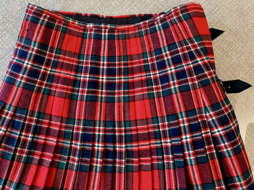 How to Enlarge a Kilt (+Create Accessories!) - Converted Closet